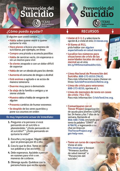 Suicide Prevention (Espanol) 